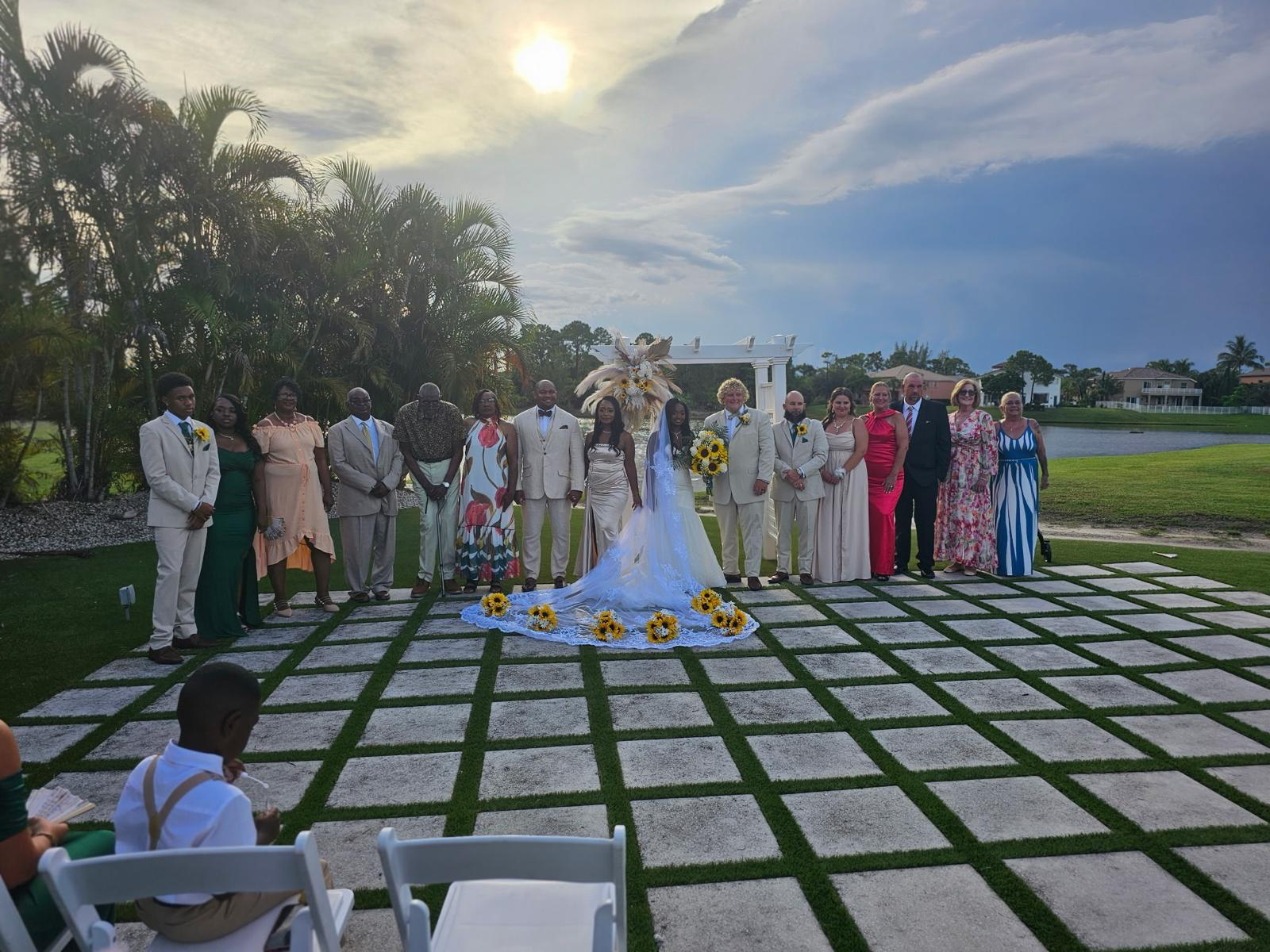 Lakefront Patio Wedding Venue South Florida